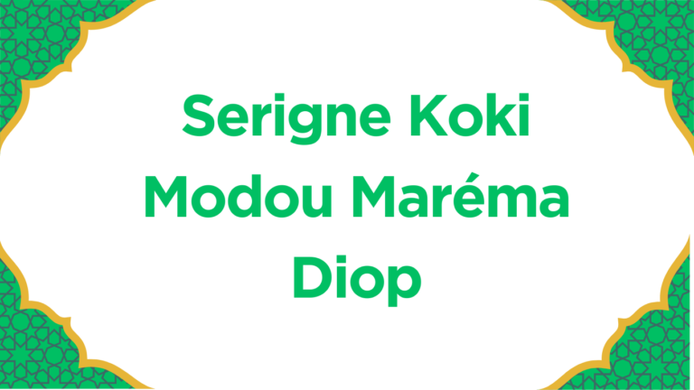 Serigne Koki Modou Maréma Diop